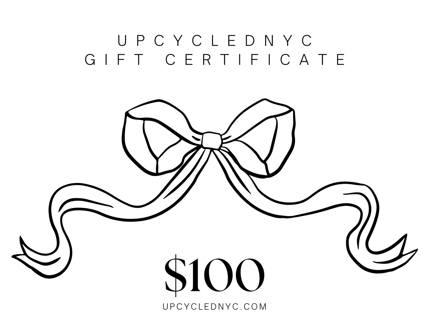UpcycledNYC Gift Card