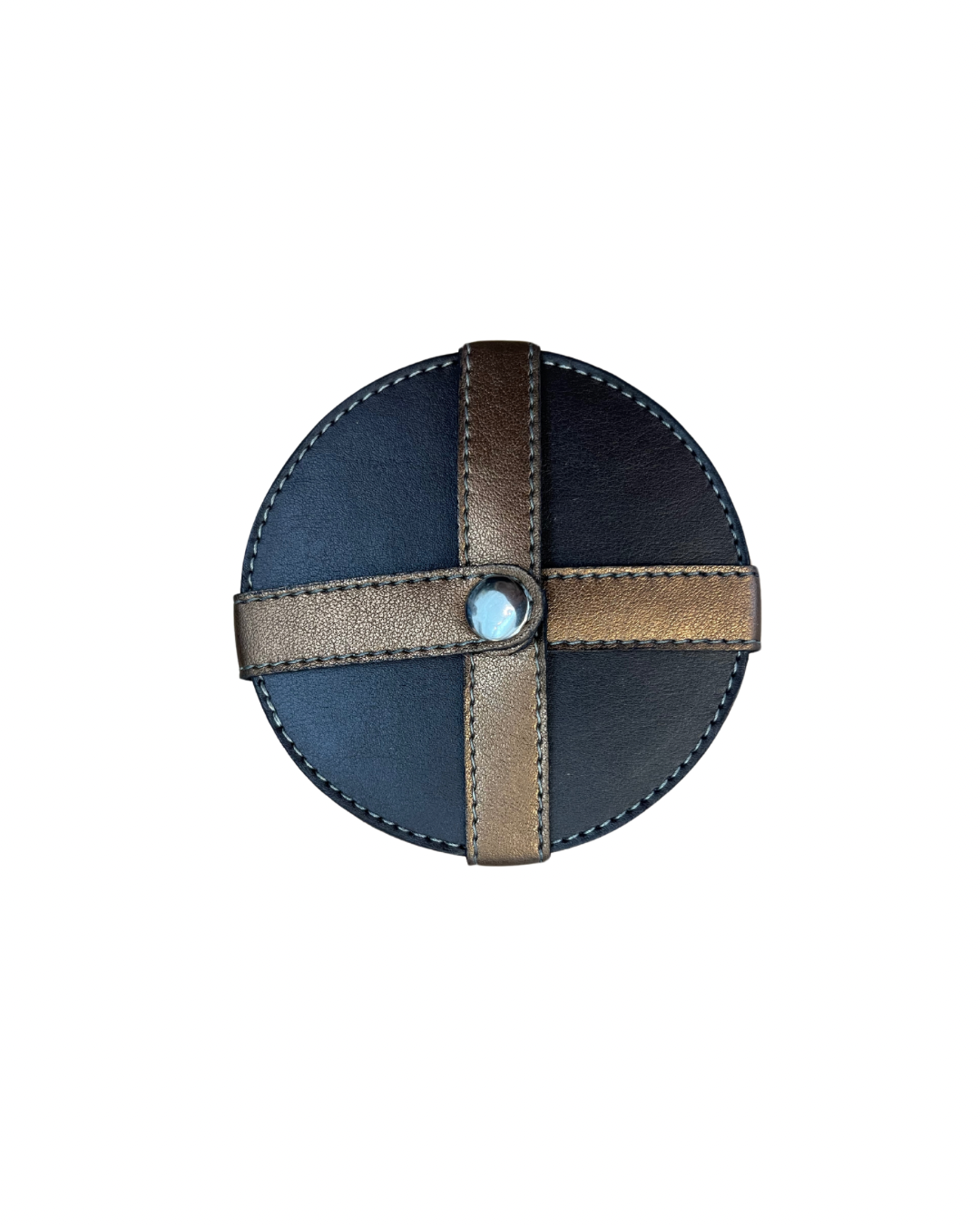 Upcycled Leather Coasters