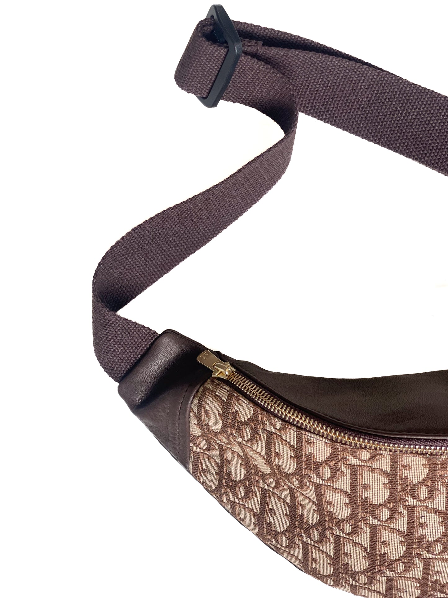 Upcycled Sling Bag - Mocha