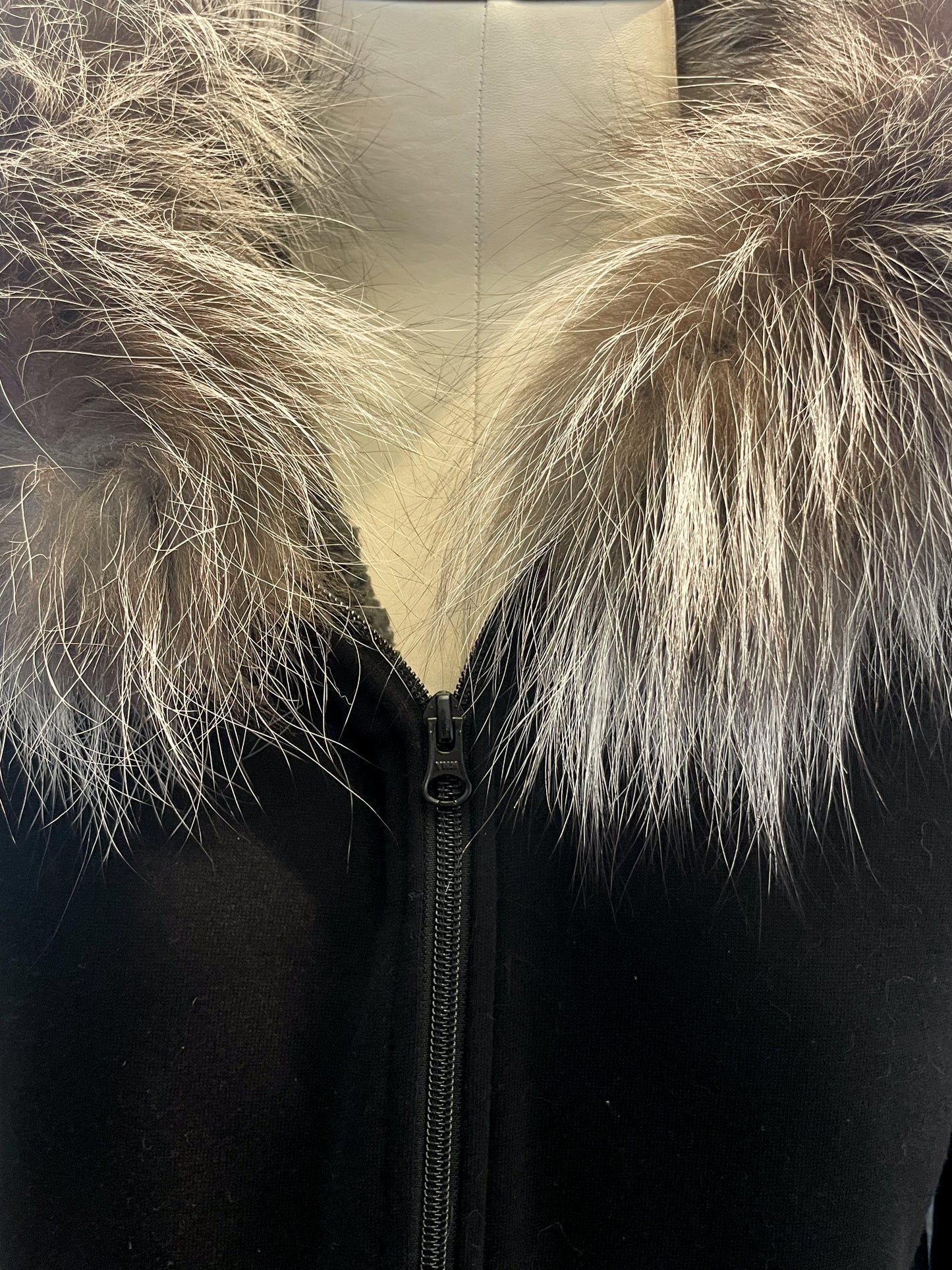 Upcycled Sherpa & Fur Lined Hoodie