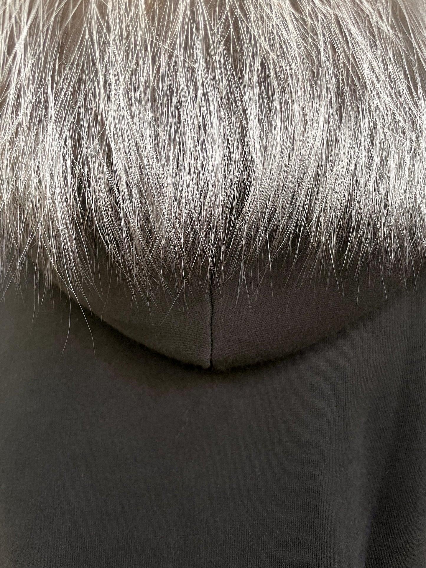 Upcycled Sherpa & Fur Lined Hoodie